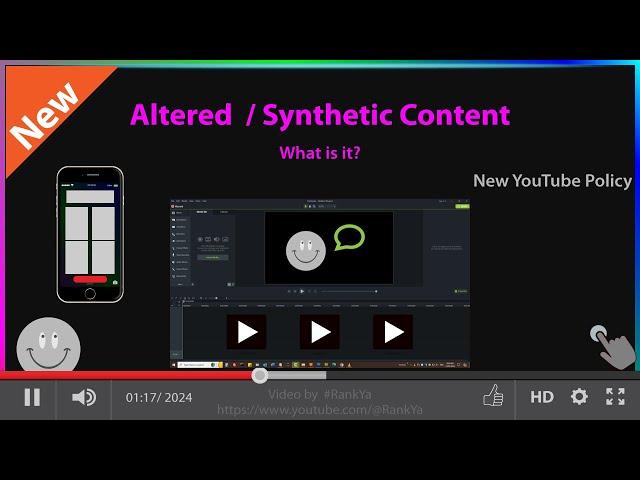 What is Altered Content / Synthetic Content Policy on YouTube?