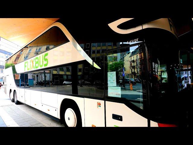 cómo es Flixbus Alemania | de Fráncfort a Würzburg