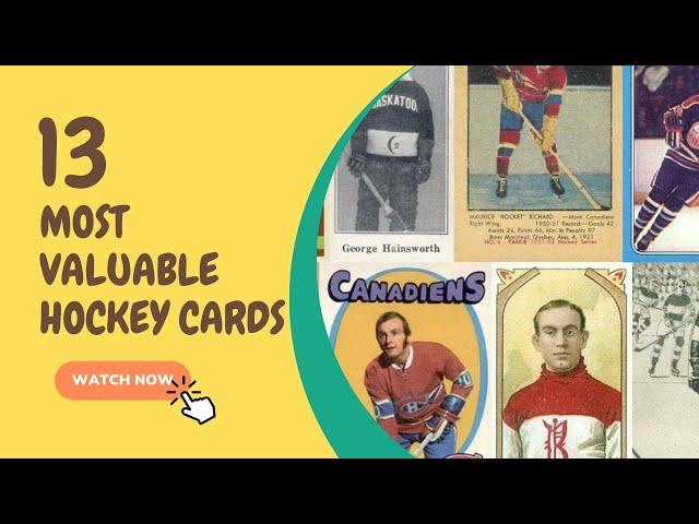 Most Valuable Hockey Cards (1979 O-Pee-Chee Wayne Gretzky Rookie #18 Was Sold For $1,290,000)