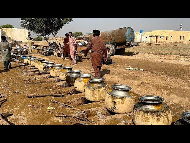 Pakistan's Largest & Traditional Wedding Food Preparation | Mutton Qorma Special and Chicken Pakora