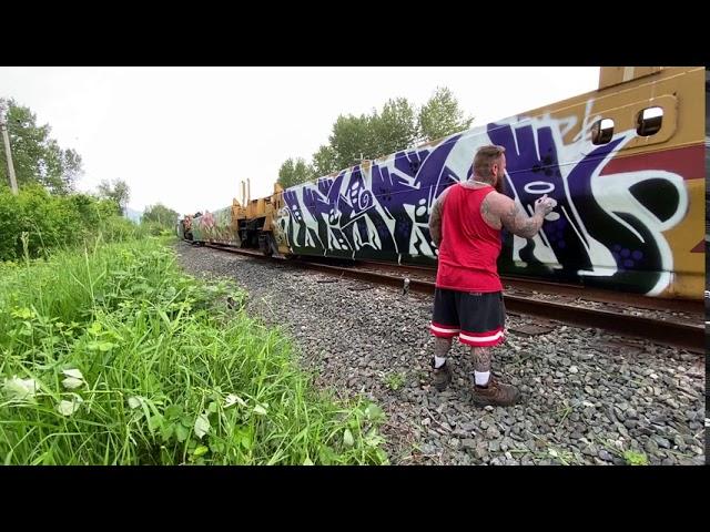 LESEN SDK - Stompdown Killaz - Train Graffiti Video