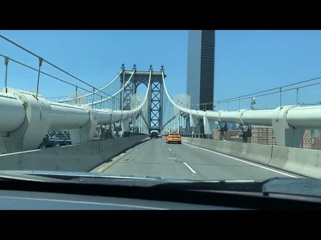 Driving Across the Manhattan Bridge