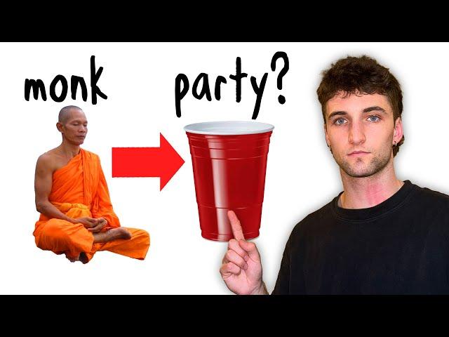 can I convince a monk to crash a party?