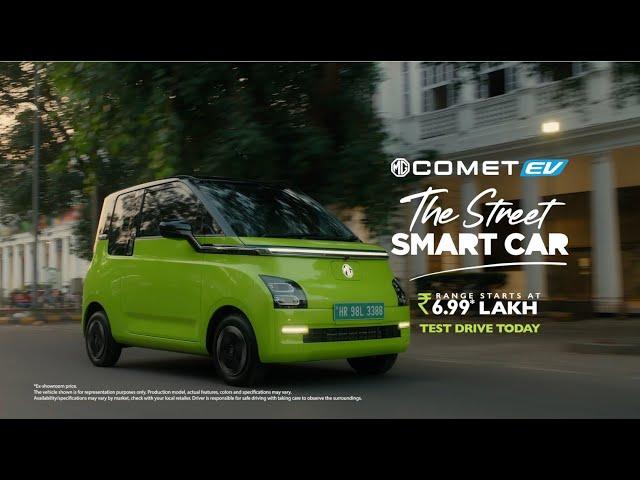 Tech It Away | MG Comet EV - The Street Smart Car