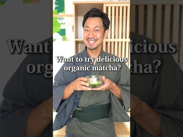 Want to try delicious organic matcha?