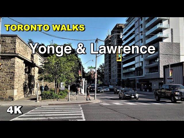 Toronto Walks - Yonge & Lawrence Neighbourhood [4K]