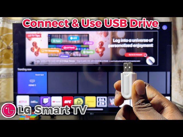 How to Use a USB Drive on LG Smart TV