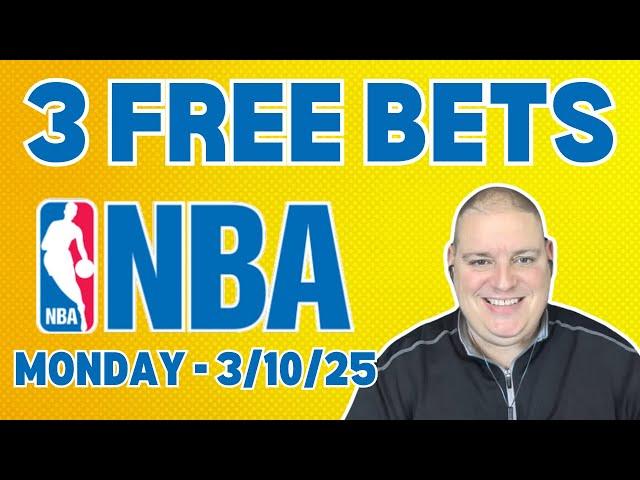 Monday Free 3 NBA Picks & Betting Predictions - 3/10/25 l Craig's Picks & Predictions l #nbabets