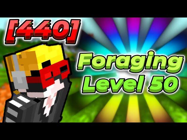 I Decided To Get Foraging 50... | Hypixel SkyBlock Road To SUPREME 100 (9)