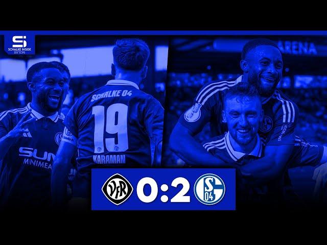 VfR Aalen - FC Schalke 04 0:2 | Tore & Highlights | Stadion Reaktion