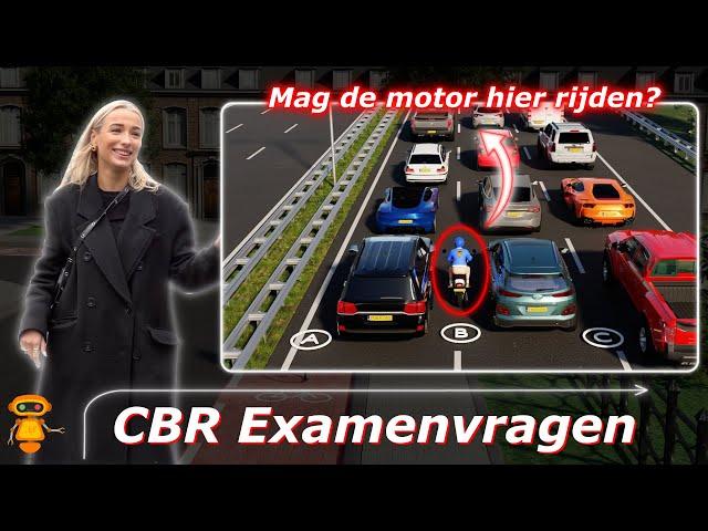 CBR Motor Theorie Examen Vragen 2024