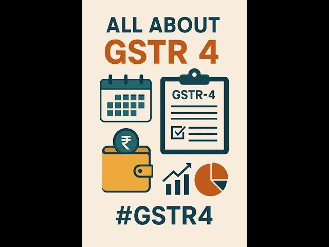 GSTR 4 Annual return for Composition Dealer
