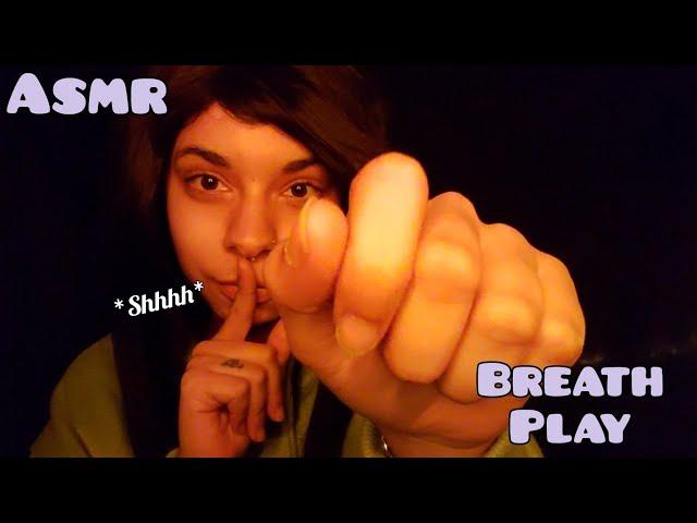 ASMR ◇ Shushing you / breath play 