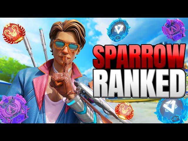 High Level Sparrow Ranked Gameplay - Apex Legends (No Commentary)