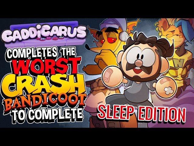 The Miserable World of Completing Crash Bandicoot 4 - Caddicarus | SLEEP EDITION