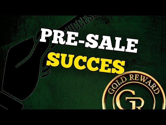 GOLDREWARD ICO - PRESALE SUCCESS & HOW TO CREATE AN ERC20 WALLET