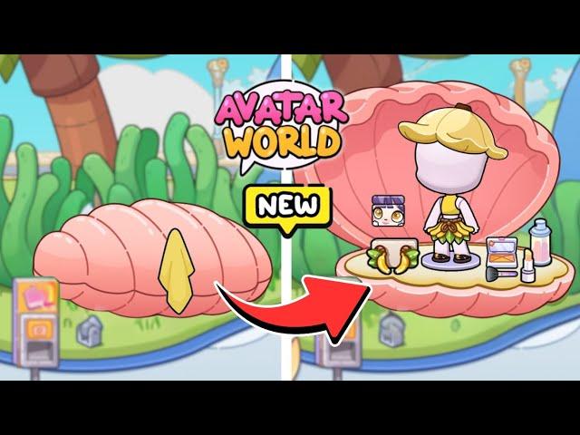 NEW!!  UNLOCK FREE AWESOME SECRETS ITEMS FOR ALL PLAYER IN AVATAR WORLD  PAZU