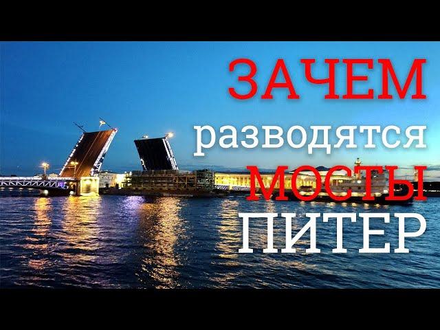 Зачем разводятся мосты в Санкт-Петербурге?