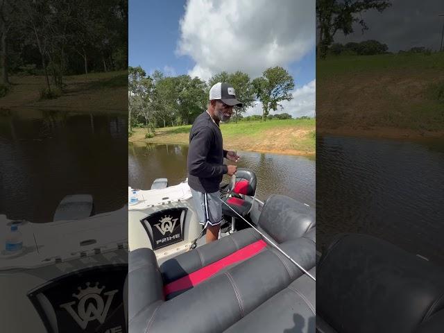 Coach Prime & Travis Fishing in Texas