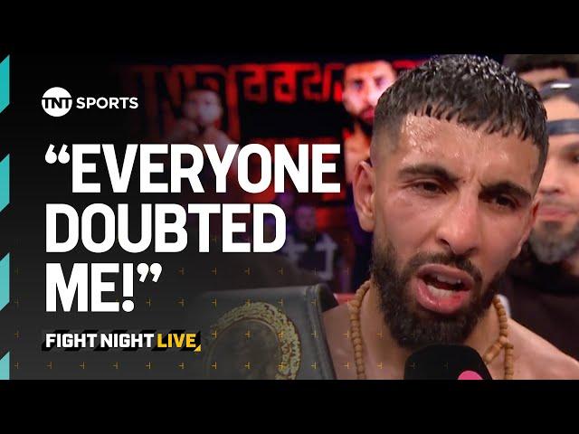 POST FIGHT REACTION: Shabaz Masoud DEFEATS Liam Davies to win IBO super-bantamweight title 