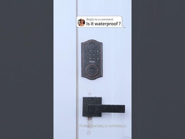 GHome Smart| KD30B Waterproof| Smart Deadbolt