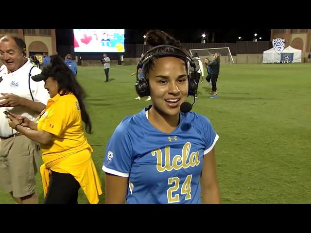 UCLA's Maricarmen Reyes reflects on her emotional game-winning goal versus UW