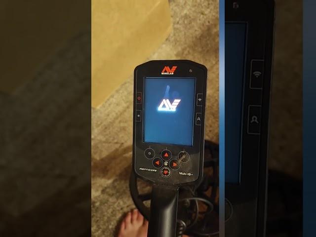 Minelab Manticore with coil cable defect 