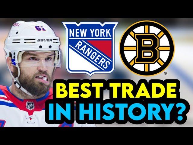 Rick Nash TRADE To The Bruins Was THE BEST New York Rangers TRADE Of ALL TIME!