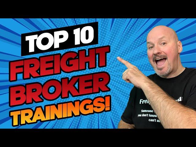 Freight Broker Training - Top 10 Freight Broker Trainings to Help Build Your Freight Broker Business