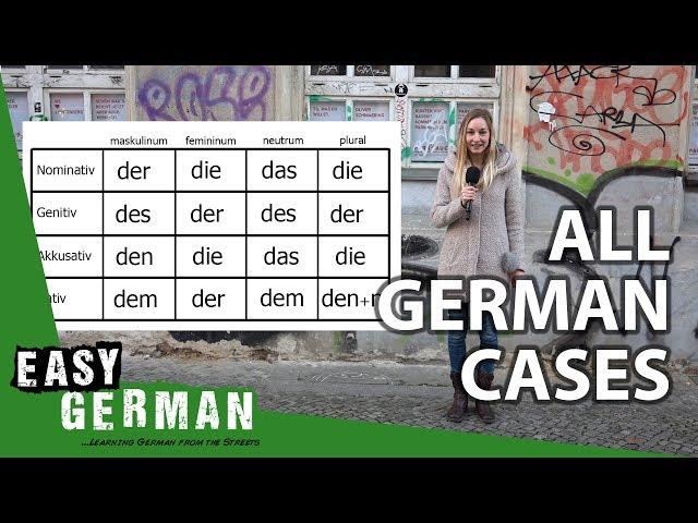 All German Cases | Super Easy German (55)