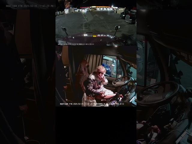 And blast in my truck first time in social media history with john shaqi trucking