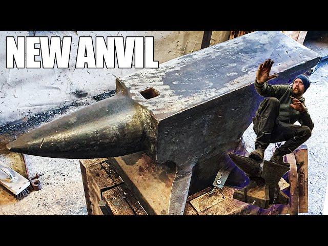 I BOUGHT A 330 lbs ANVIL