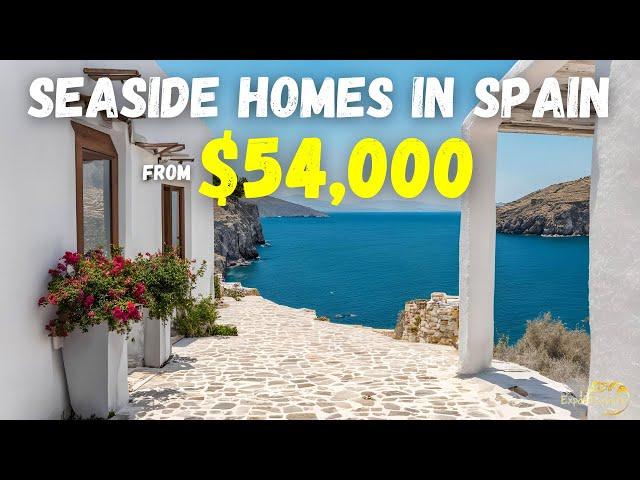 Amazing SEASIDE Properties in SPAIN: Spanish Dream Beach Homes from $54,000 !