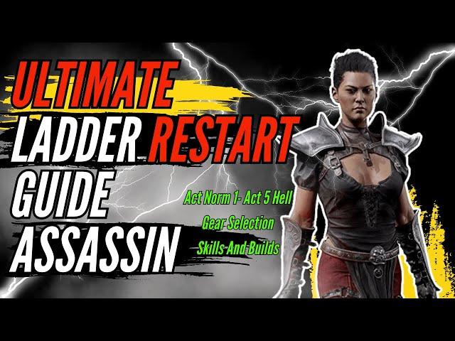 Diablo 2 Resurrected Ladder Reset: Ultimate Assassin Leveling Guide (Fast Leveling Tips & Builds)