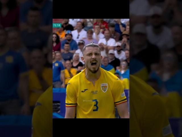 Dragusin  vs Ukraine  #euro2024 #tottenham #spurs #romania  #shorts #football #edit #viral