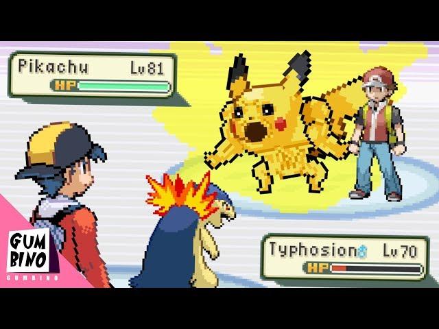 Red vs Gold Pokémon Battle - How it actually happened