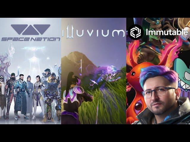 Immutable Games: Gods Unchained - Space Nation Online - Illuvium - Guild of Guardians | 02/01/2025