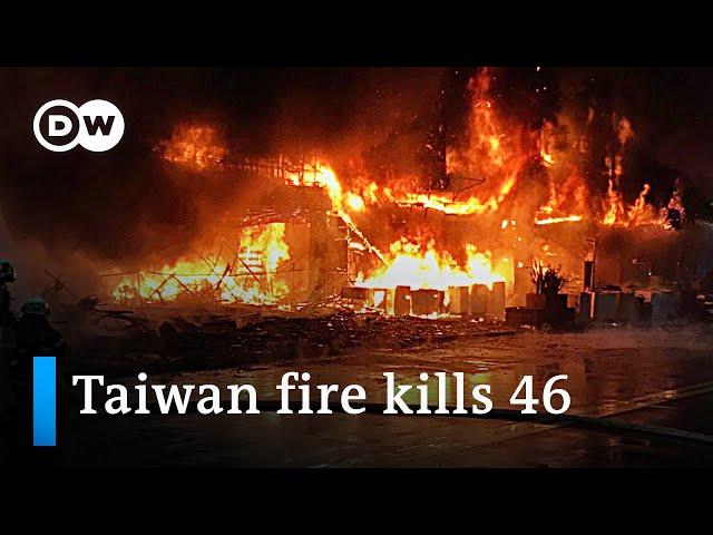 At least 46 killed in Taiwan residential building blaze | DW News