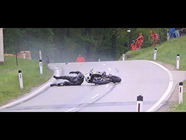 Hillclimb Landshaag 2024 many mistakes , Crash & Action @pmvmovie