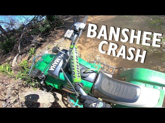 Crash on the Green Banshee