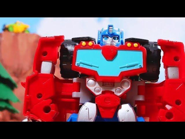 Transformers Para Niños | Rescue Bots Stop Motion 24/7 