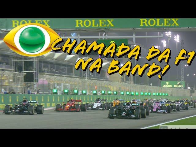 F1 NA BAND! CHAMADA OFICIAL DA NOVA CASA DA FORMULA 1!