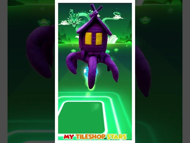 Spider House Head Purple | Tiles Hop Edm Rush