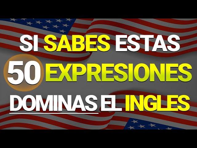  SI SABES ESTAS FRASES TU INGLÉS NO ES BASICO  APRENDE INGLES RAPIDO 