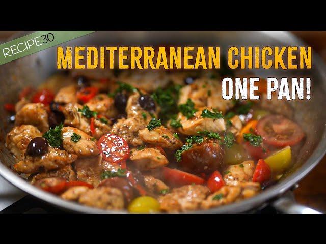 Healthy Mediterranean Chicken Recipe Made Easy!