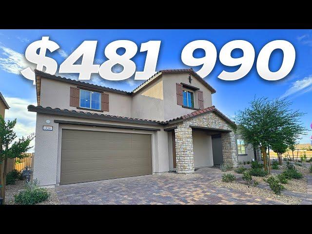 $481,000 NEW Las Vegas Home Tour - Linden Plan 3 Serenata at Cadence