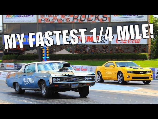 Racing Freiburger and Finnegan from Roadkill!