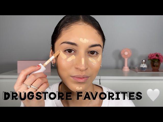 DRUGSTORE FAVORITES 2022 MAKEUP LOOK | Sandy Carina