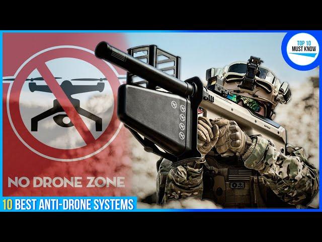 10 Best Anti-drone Systems [ Drone Catchers ]