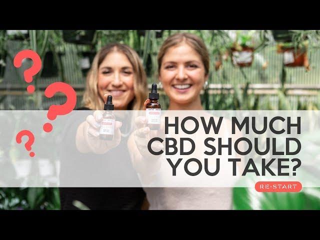 How Much CBD Should You Take? | CBD Dosing | RESTART CBD